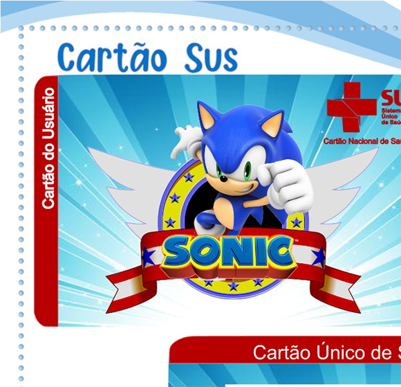Cartão Digital Sus Sonic