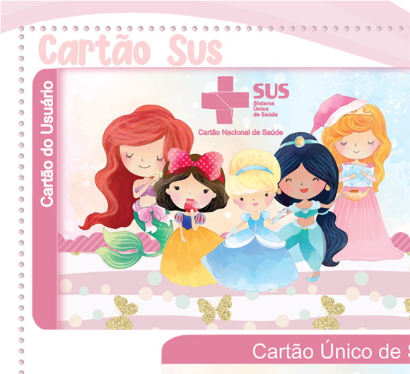 Cartão Digital Sus Princesas