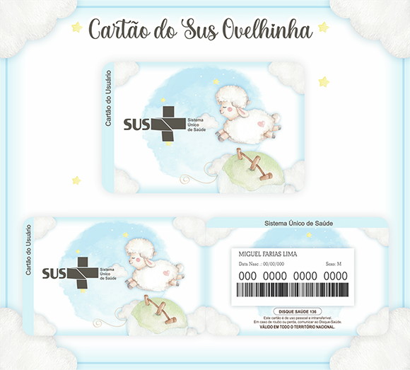 Cartão Digital Sus Ovelhinha