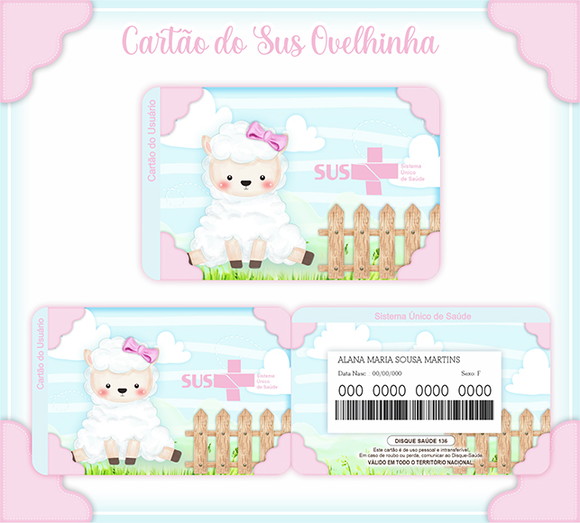 Cartão Digital Sus Ovelhinha
