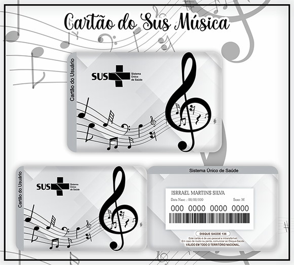 Cartão Digital Sus Musica