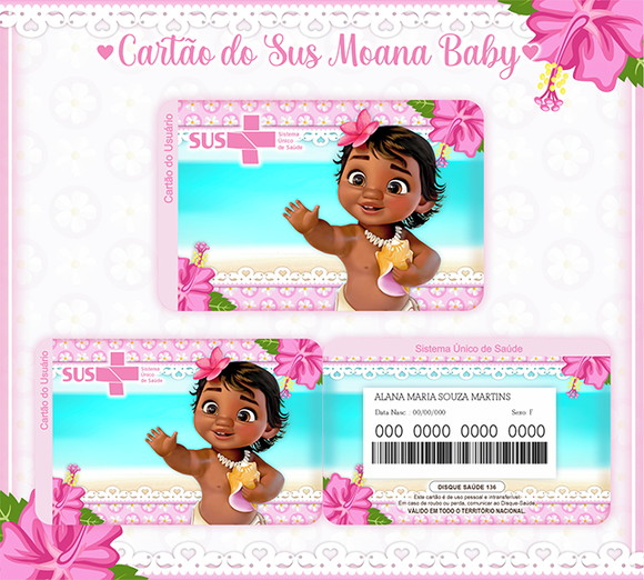 Cartão Digital Sus Moana