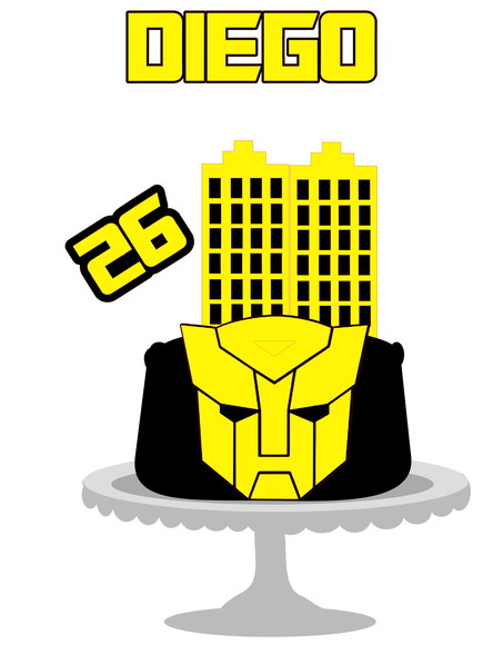 Topo De Bolo Transformers