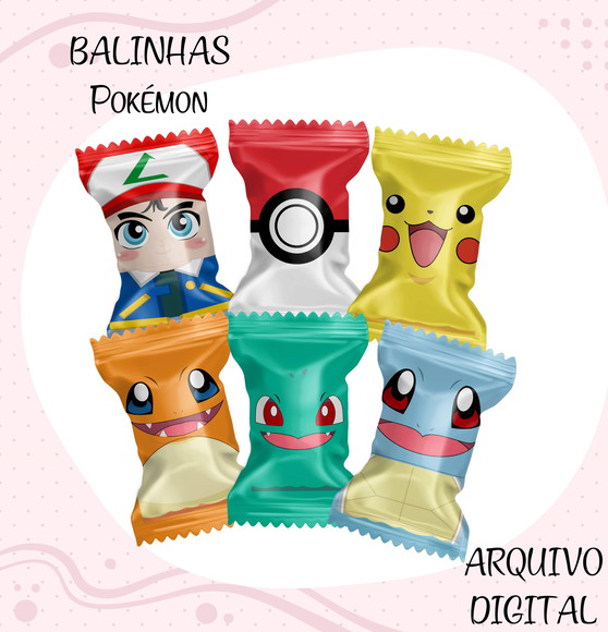 Arquivo Digital Balinha Pokemon + Brindes