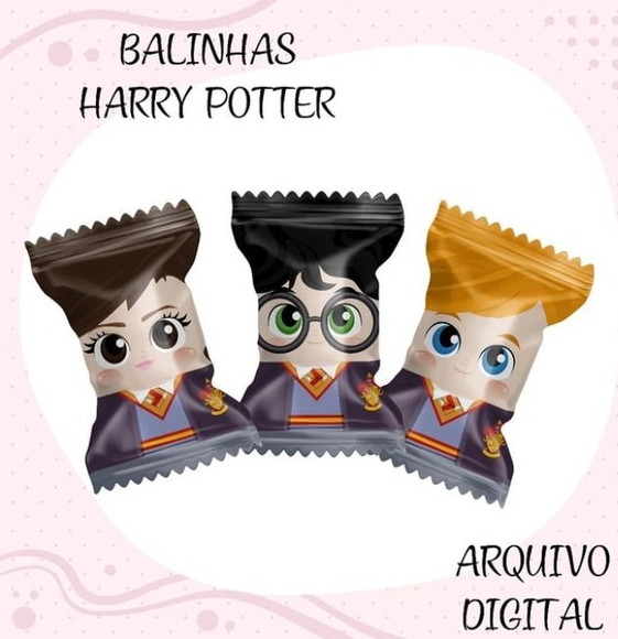 Arquivo Digital Balinha Harry Potter + Brindes