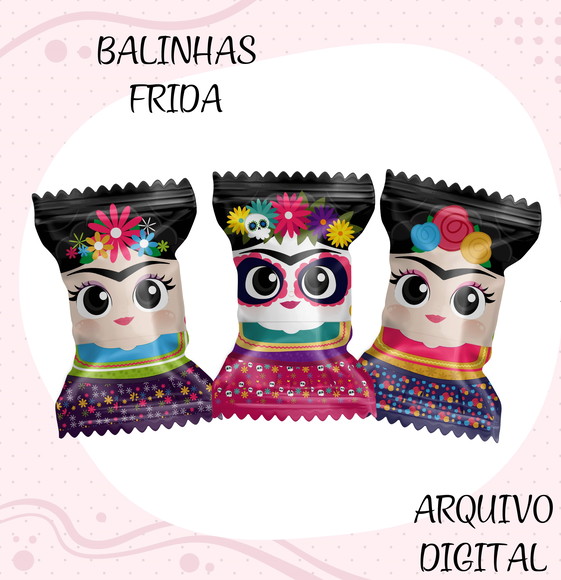Arquivo Digital Balinha Frida + Brindes