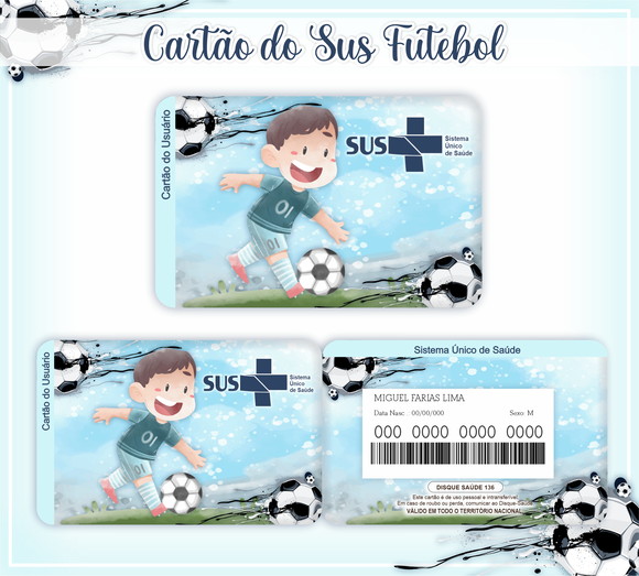 Cartão SUS Futebol