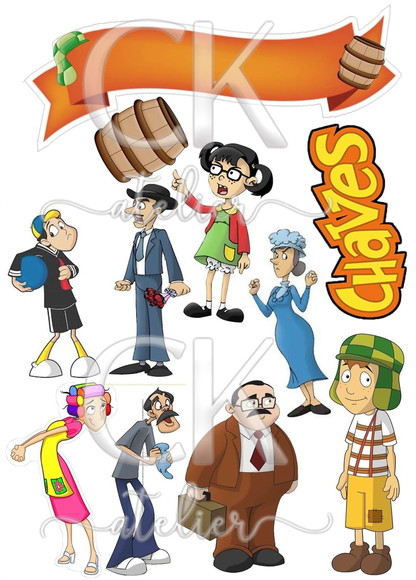 Topo de Bolo Chaves