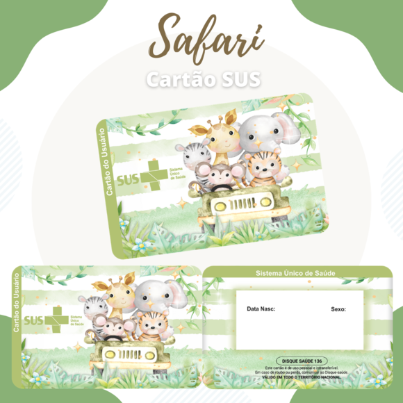 Cartão Sus Safari