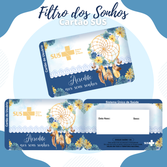 Cartão SUS Filtro dos sonhos
