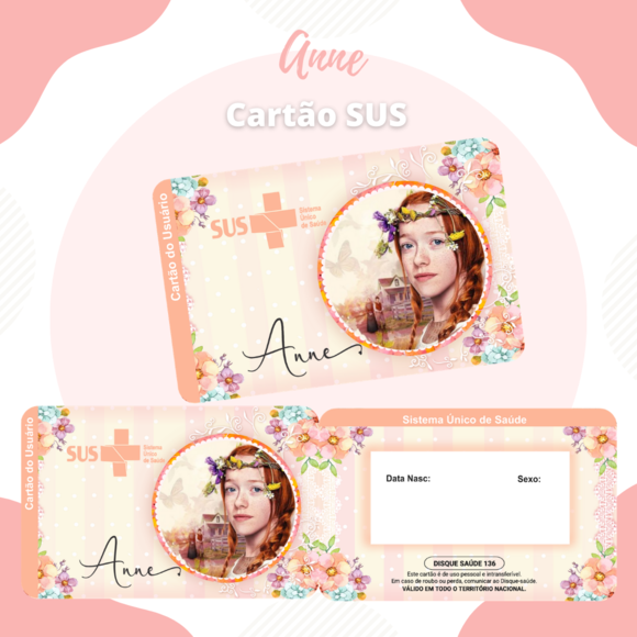 Cartão SUS Anne