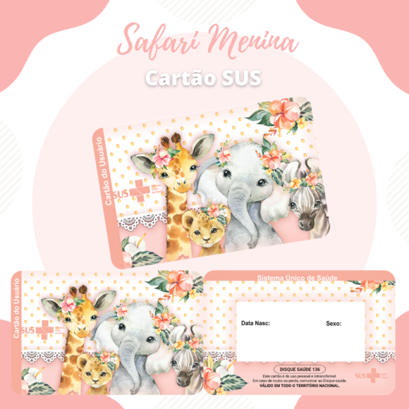 Cartão SUS Safari