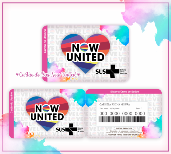Cartão SUS Now United