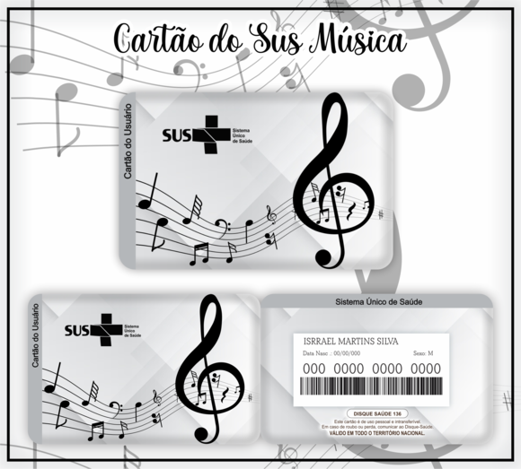 Cartão SUS Música