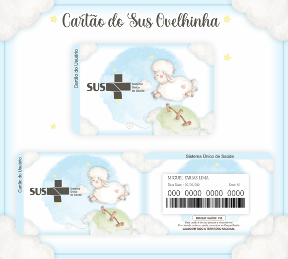 Cartão SUS Ovelinha