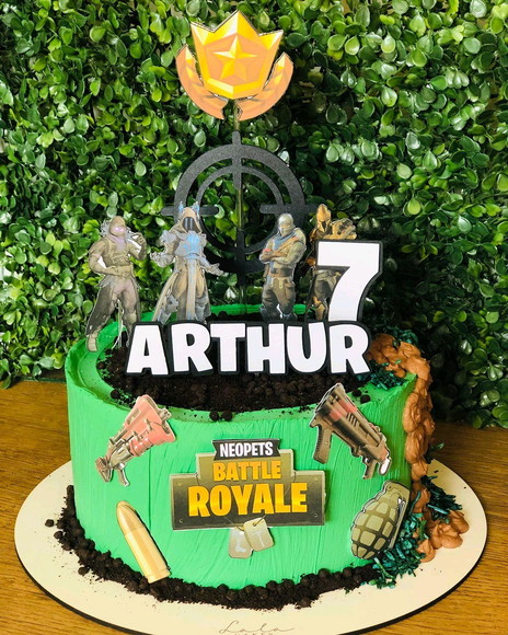 Topo de Bolo Fortnite