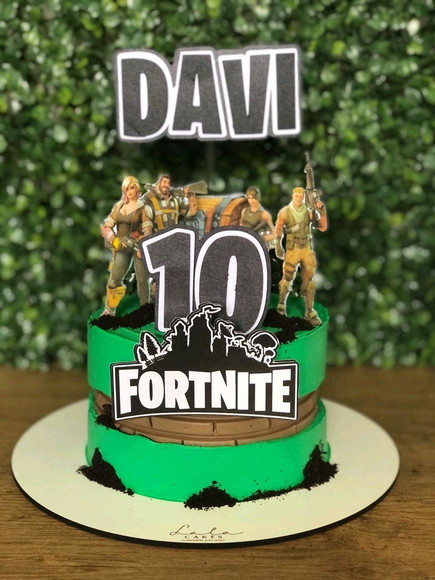 Topo de Bolo Fortnite