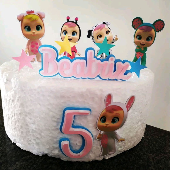 Topo de Bolo cry babies