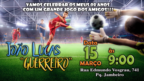 Convite Futebol