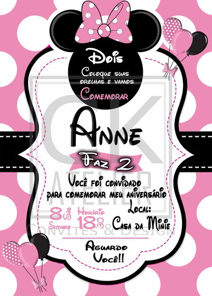 Convite Minie