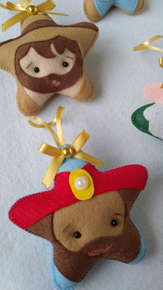 Kit Pingentes Estrelinhas de Natal - Imagem 3