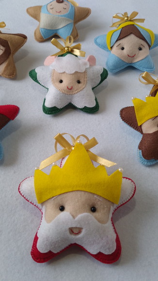 Kit Pingentes Estrelinhas de Natal - Imagem 5