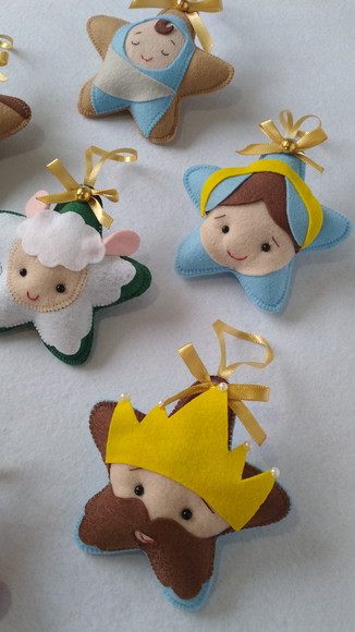 Kit Pingentes Estrelinhas de Natal - Imagem 4