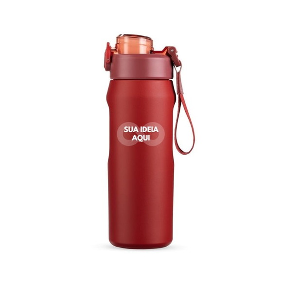50 Garrafas Térmicas 550 ml Brinde Personalizado Atacado