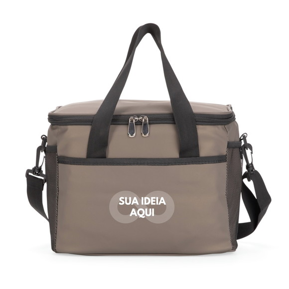 30 Bolsas Térmicas de Couro Sintético 12 l Personalizada