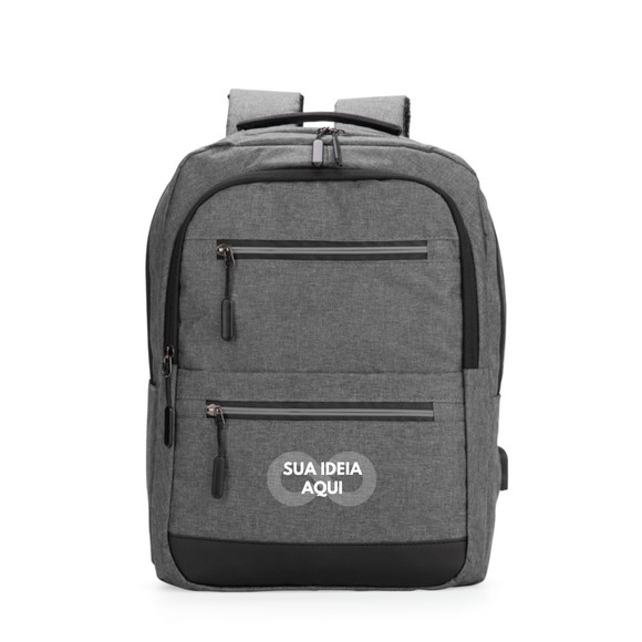30 Mochilas Couro Sintético 18 Litros Personalizada Brinde