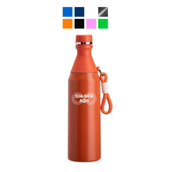 50 Garrafa Inox Personalizada 500ml Brinde Premium Atacado