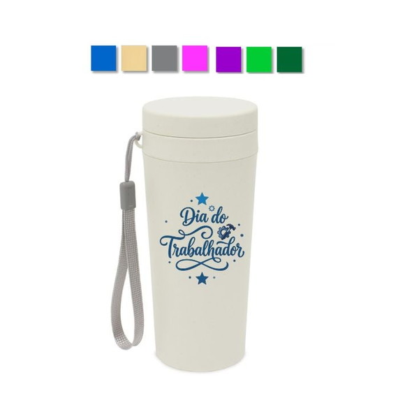 500 Copos Dia do Trabalhador 350ml Personalizado Brinde