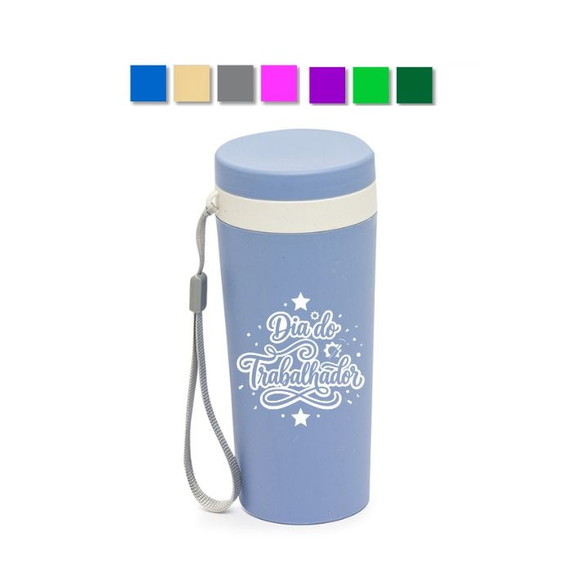 100 Copos Dia do Trabalhador 350ml Personalizado Brinde