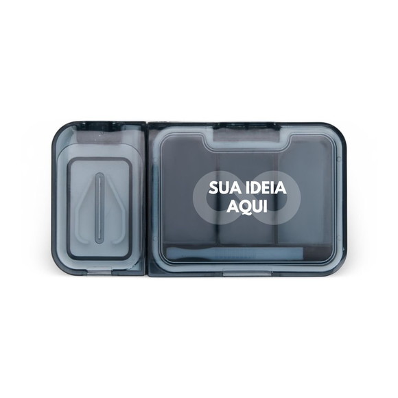 300 Porta Comprimidos Personalizado Plástico Brinde Atacado