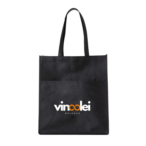 300 Sacolas Personalizada Tnt c Bolso Brinde Empresa Atacado