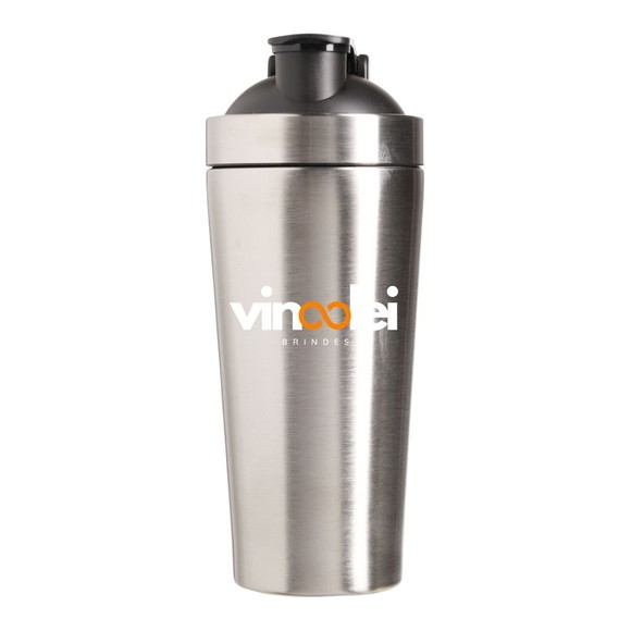 50 Coqueteleiras Personalizada Inox 900ml Brinde Drink Bar