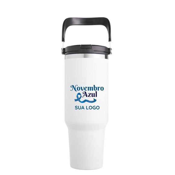 50 Copo Térmico 1,25l Personalizado Novembro Azul