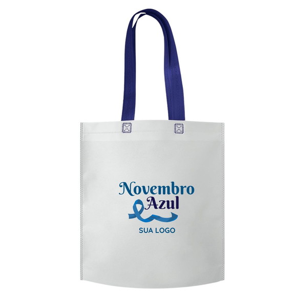 50 Sacolas Tnt Personalizadas Brinde Novembro Azul