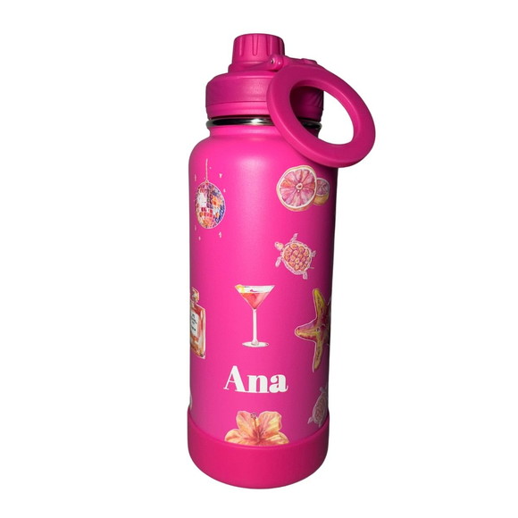 10 Garrafas Térmicas 950ml Personalizadas Feminina Brinde