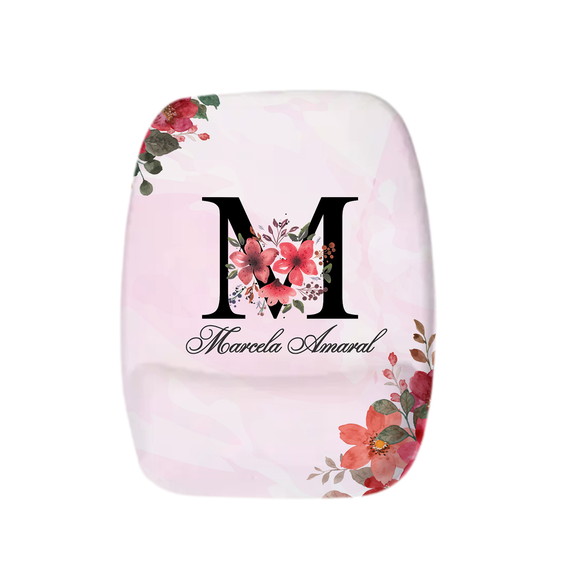 Mouse Pad Ergonõmico Feminino Personalizado Delicado