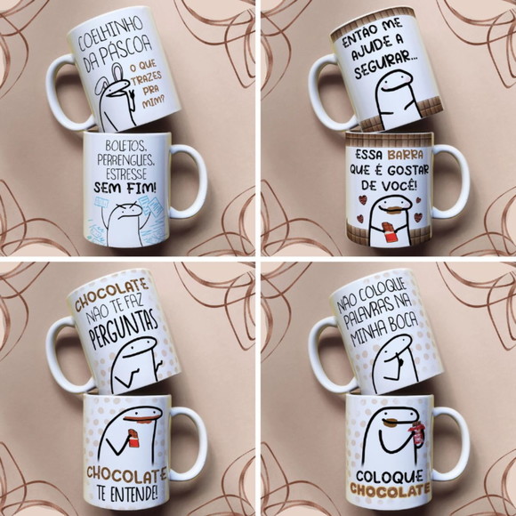 Canecas Divertidas Personalizada Brinde Corporativo 325ml
