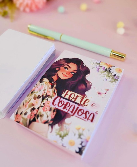 Mimo Brinde Bloquinho Personalizado Dia da Mulher