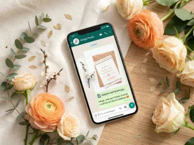 Convite Digital Personalizado Chá de Bebê Jardim