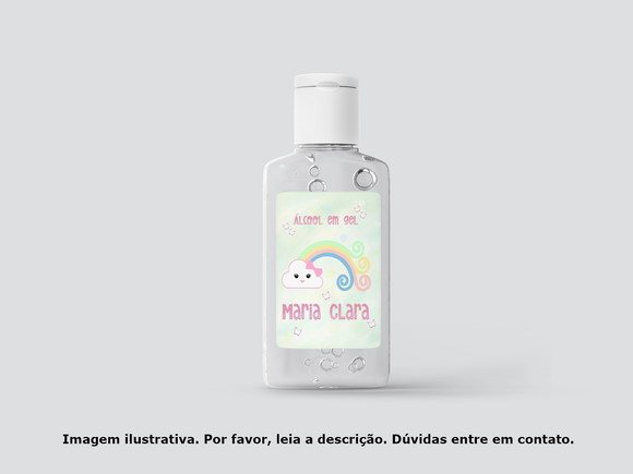 Adesivo Personalizado Frasco Chuva de Bênção