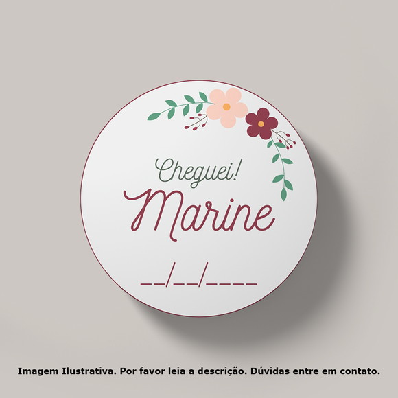 Tag Personalizada Cheguei