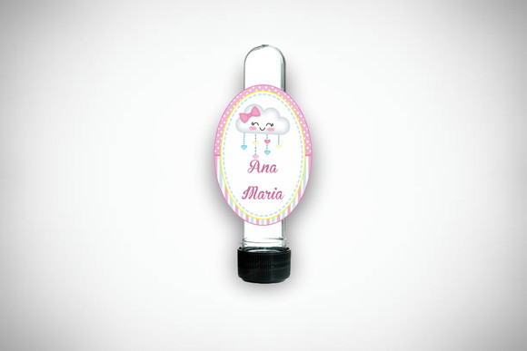 Adesivo Personalizado Tubete Chuva de Amor