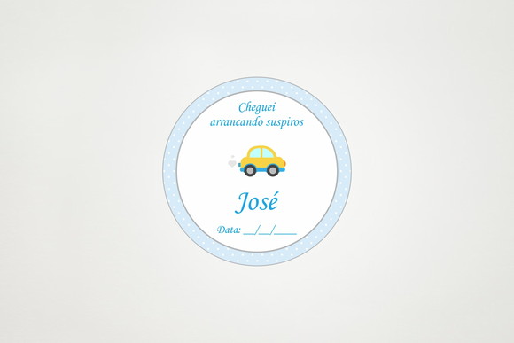 Tag Personalizada Suspiro Maternidade
