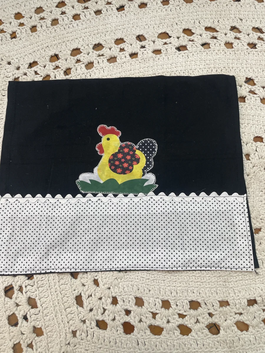 Kit pano de prato fazendinha - Imagem 4