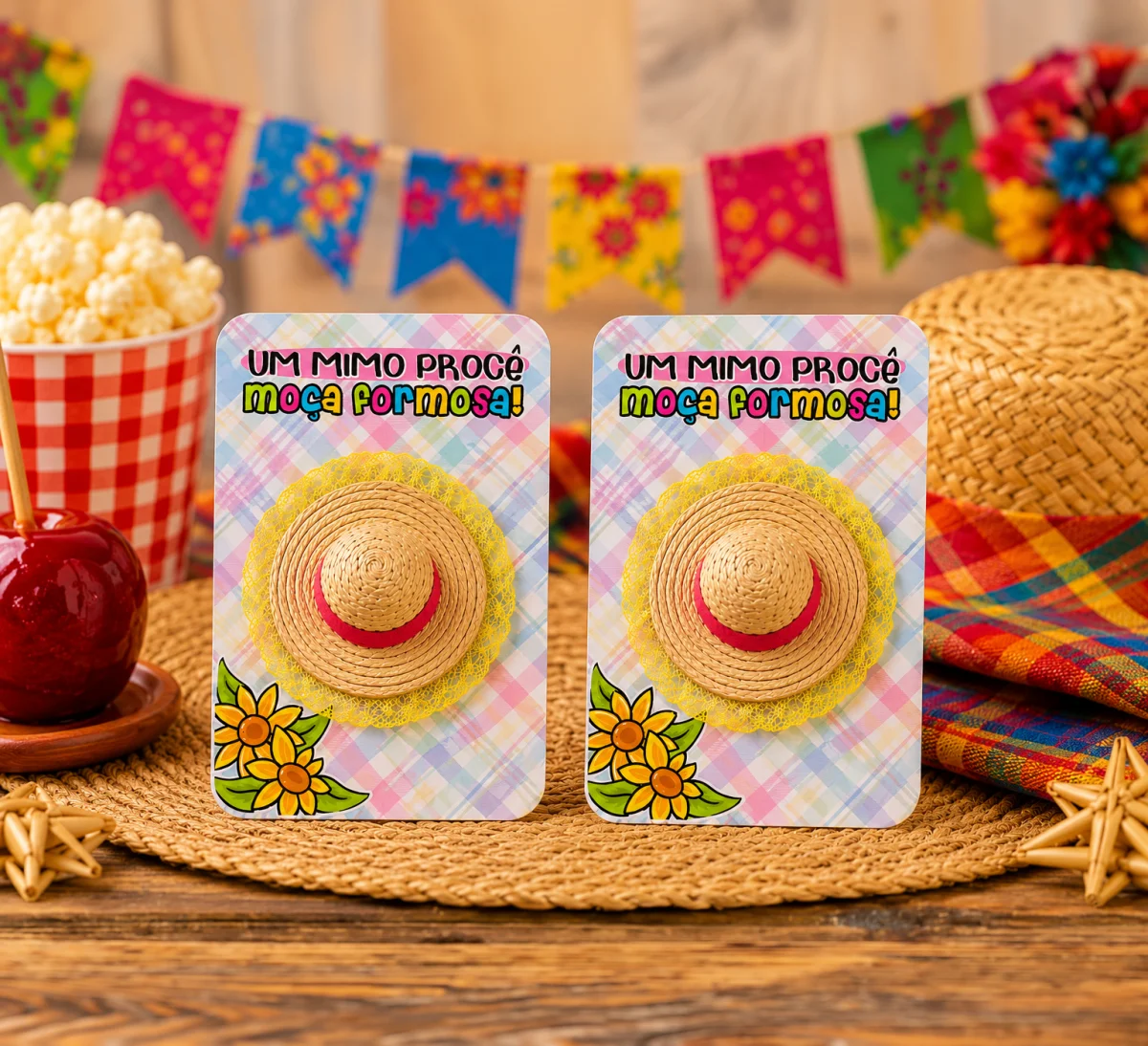 Arquivo Digital Card Porta Presilha e Enfeites de Cabelo - Imagem 3