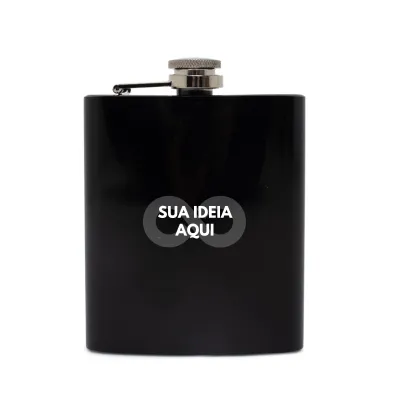 100 Porta whisky Personalizado 7 oz Brinde Atacado